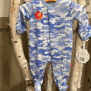 Magnetic Me blue camouflage footie